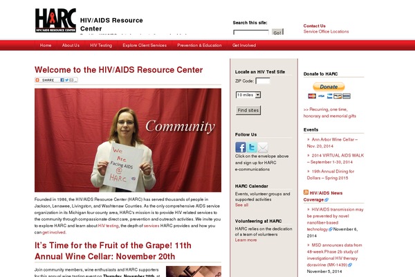 harc theme websites examples