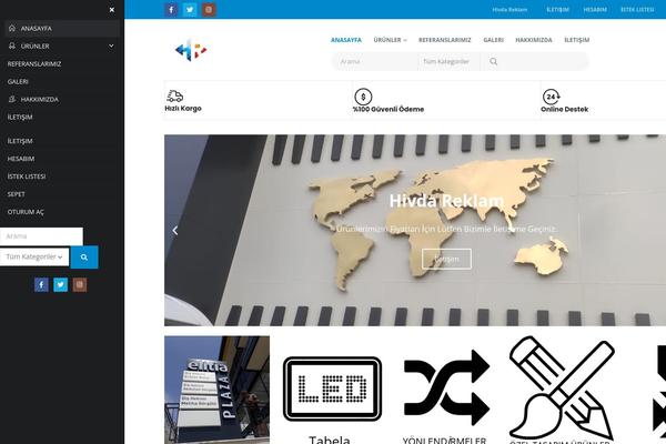 Porto Child theme site design template sample