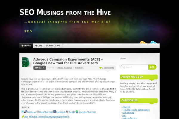 Mystique theme site design template sample
