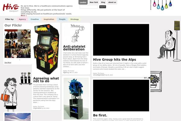 hivehealth.com site used Foliogrid Pro