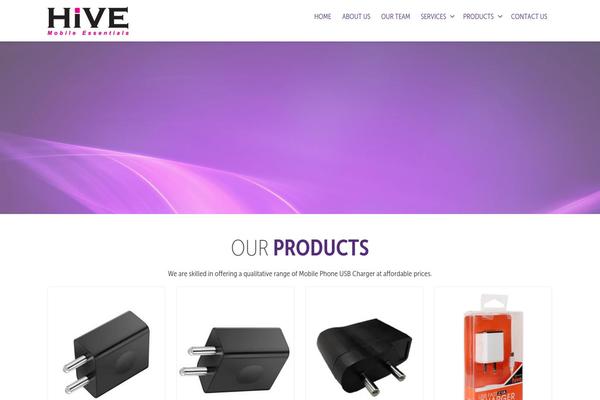 Envision theme site design template sample