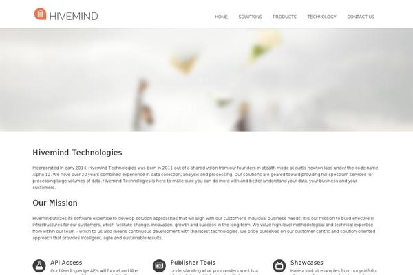 Liva theme site design template sample