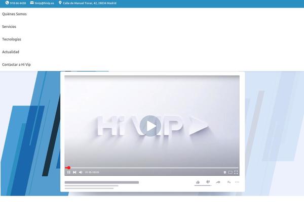 hivip.es site used Dt-the7_child