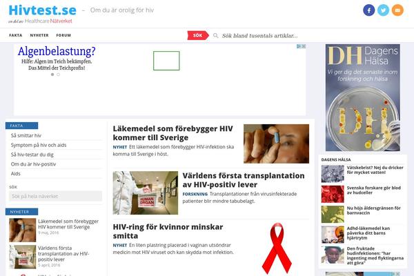 Site using Healthcare-search plugin