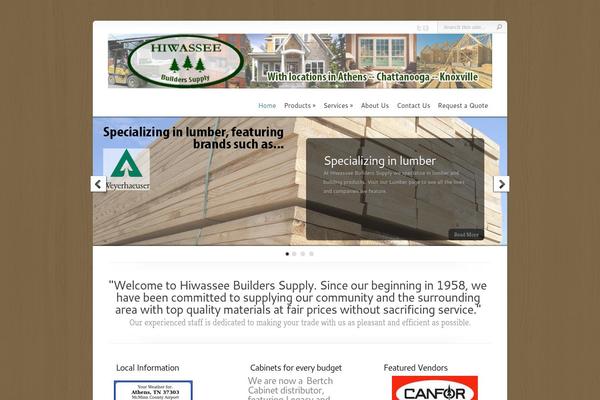 Chameleon theme site design template sample