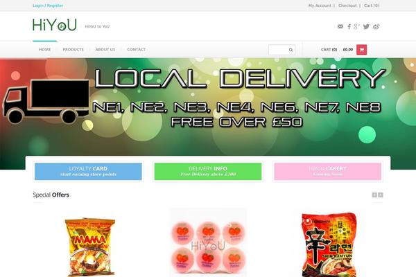 Webmarket theme site design template sample
