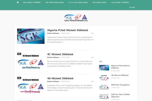 hizmetdokumu.org site used Codilight Lite