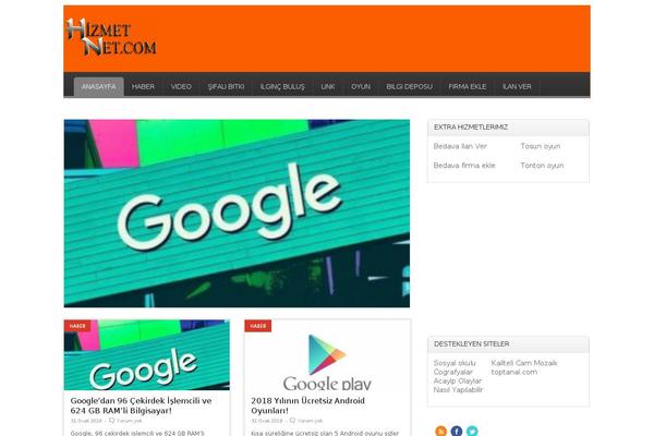 Pressimo theme site design template sample
