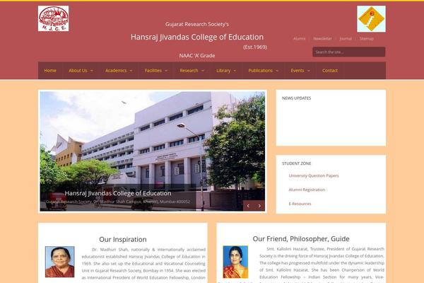 Universe theme site design template sample