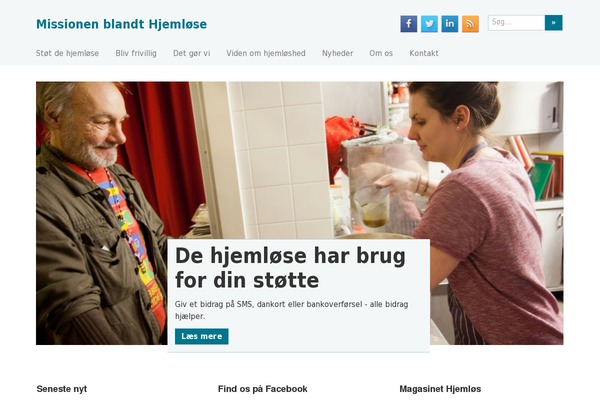 hjemlos.dk site used Hjemlos