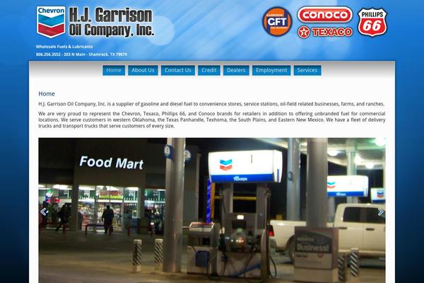 hjgarrison.com site used Wpnew