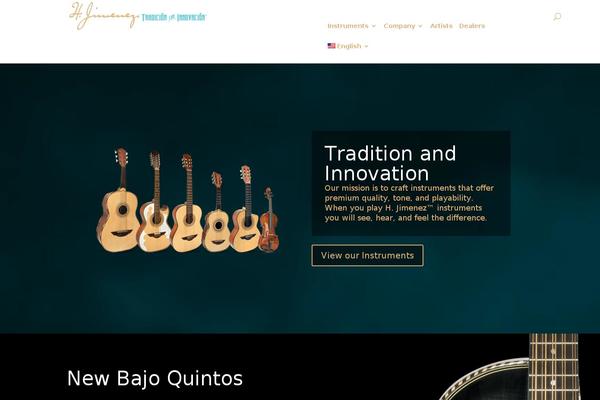 Divi Child theme site design template sample