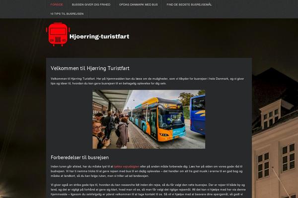 hjoerring-turistfart.dk site used Gridbox