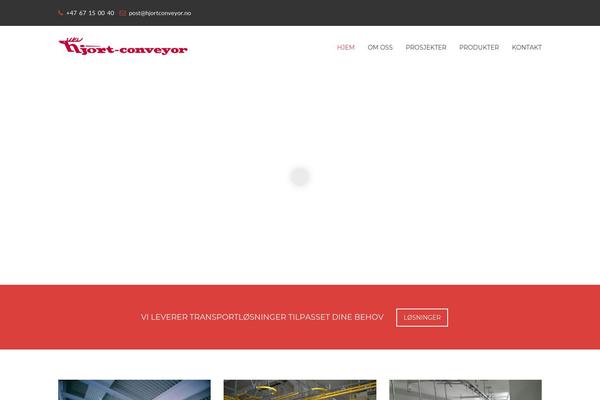 hjortconveyor.no site used Hjortconveyor