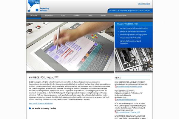 Pulsar theme site design template sample