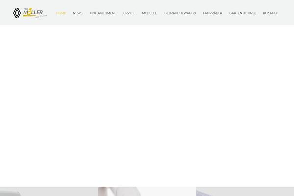 Reisen theme site design template sample