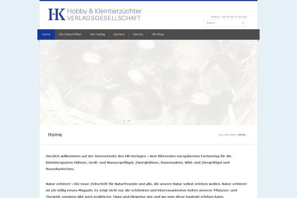 hk-verlag.de site used Nevia-theme
