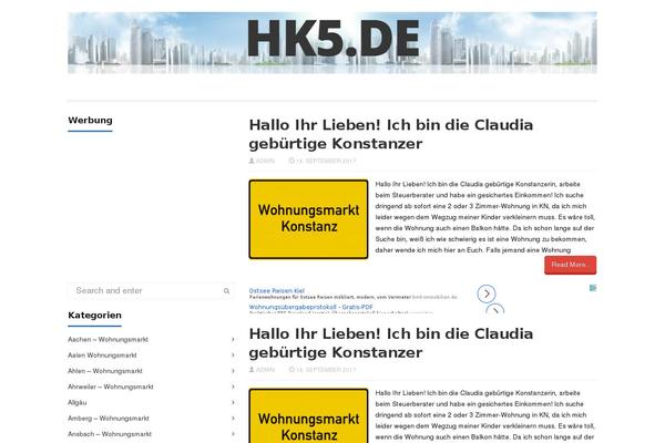 MasterBlog theme site design template sample