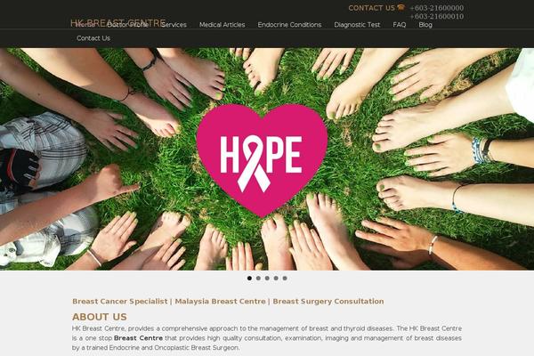 hkbreastcentre.com site used Hkbreastcentre