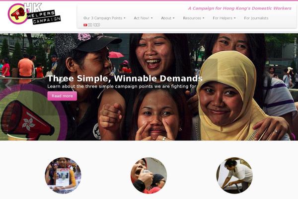 Customizr-child theme site design template sample