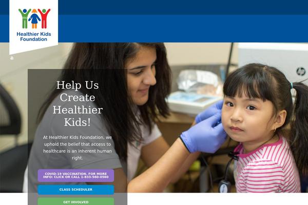 hkidsf.org site used Healthierkidsfoundation