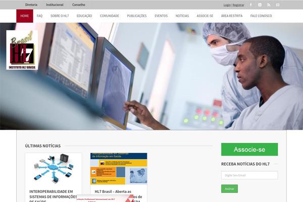 Benevolence theme site design template sample