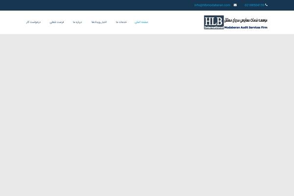 Accounting theme site design template sample
