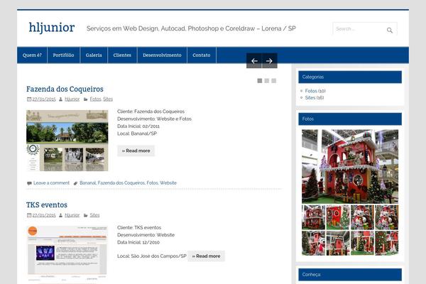 Site using Alpine PhotoTile for Google Plus and Picasa plugin
