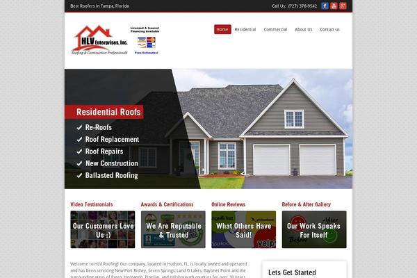 Local Business theme site design template sample