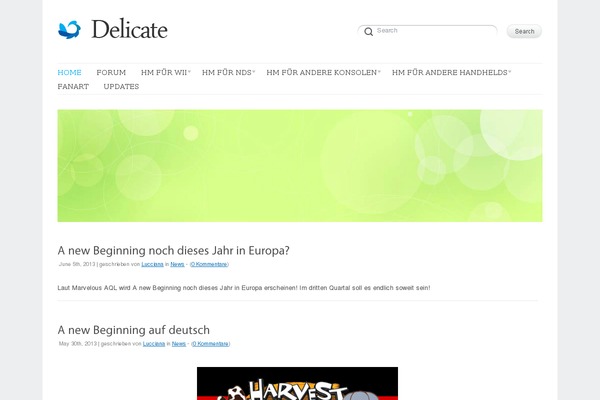 Delicate theme site design template sample