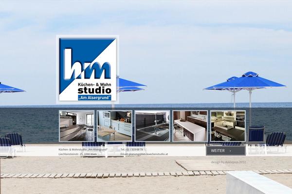 Hm theme site design template sample