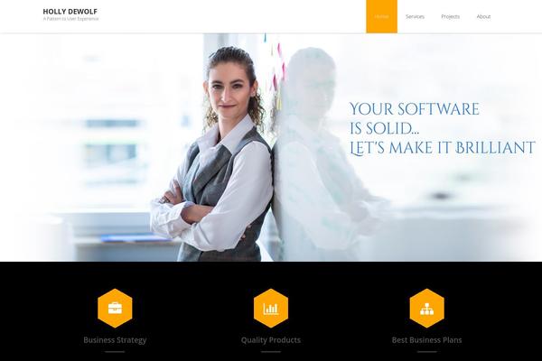 Advertica Lite theme site design template sample