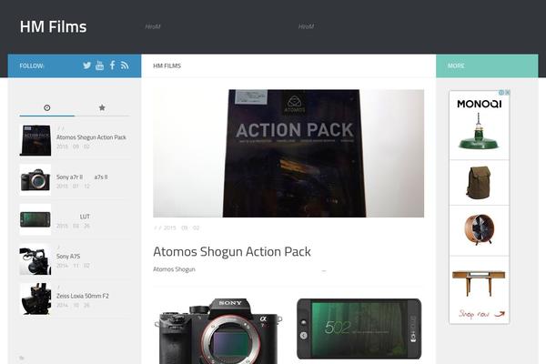 Twentyseventeen-child theme site design template sample