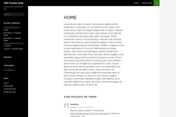 Promenade website example screenshot