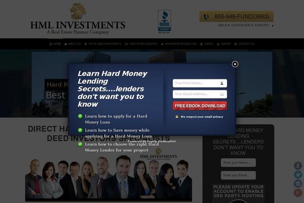 Site using Popup-domination plugin
