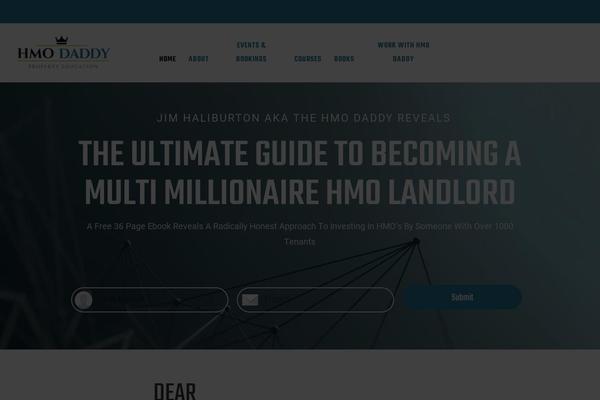 Site using Woopack plugin