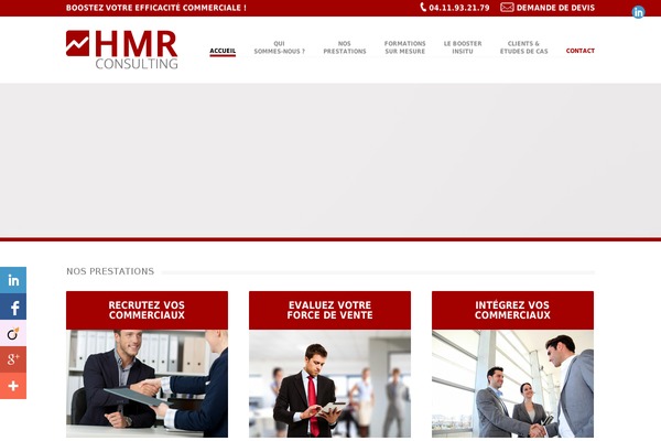 Vanguard theme site design template sample