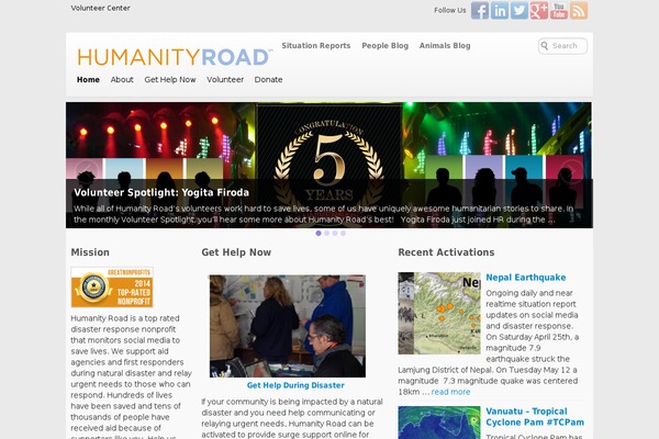 Voyage theme site design template sample