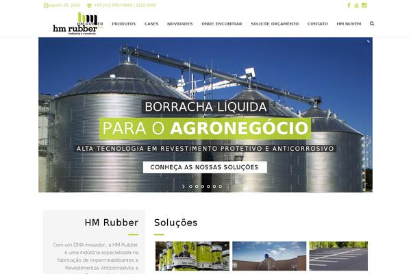 hmrubber.com.br site used Hmrubber