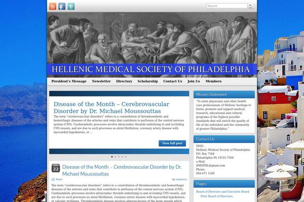 Graphene theme site design template sample