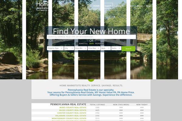 Enfold theme site design template sample