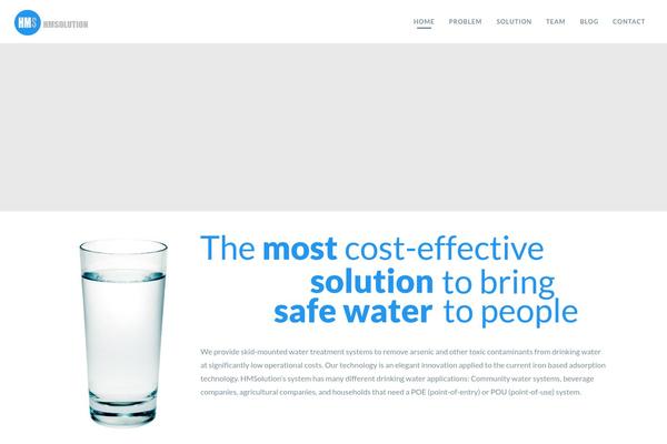 Willow theme site design template sample