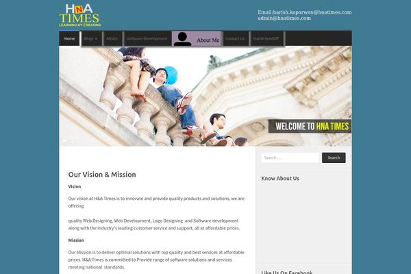 Morphic theme site design template sample