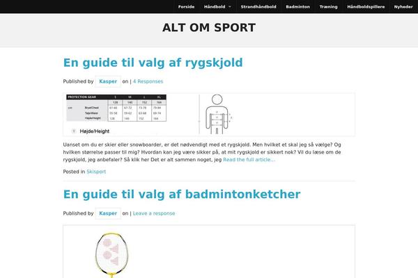 Spine theme site design template sample
