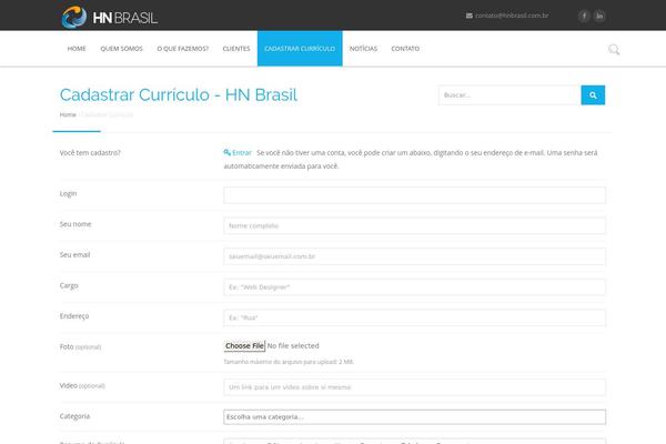 Hoxa theme site design template sample