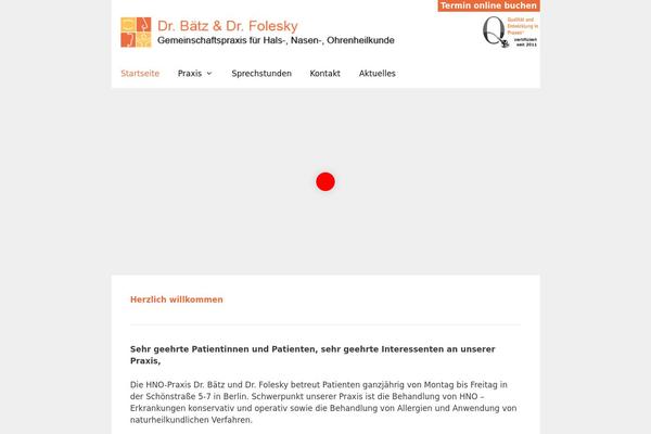 Site using Generate-secondary-nav plugin