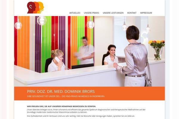 Bootstrap theme site design template sample