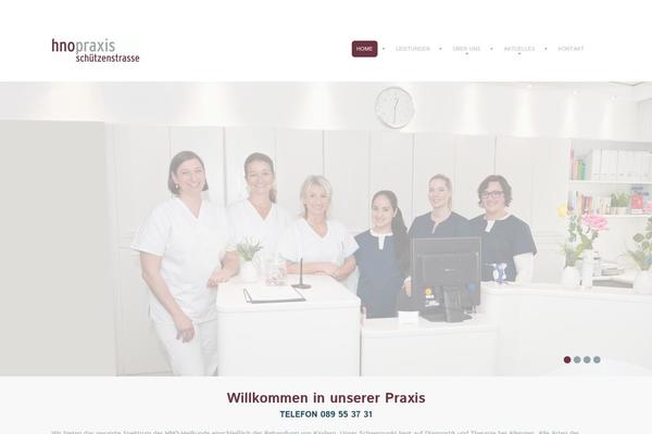 Healsoul theme site design template sample