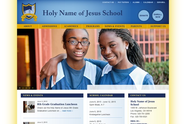 hnojla.org site used Schools