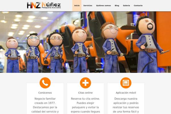 Engrave (Lite) theme site design template sample